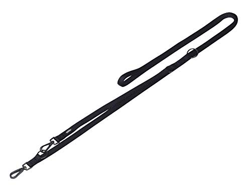 Nobby Classic Comfort Dog Lead Extra Long Length 300 cm Width 15 mm Black, 300X1.5cm(1er Pack)