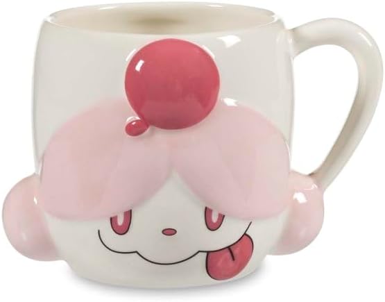 Pokémon Center: Slurpuff Pokémon Holiday - Taza esculpida, 18.9 onzas
