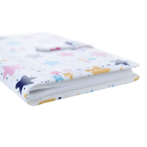 Rieibi 96 Pockets Mini Photo Album, Wallet PU Leather Photo Album for Fujifilm Instax Mini Evo/12/11/8/9/7s/25/70/90 Instant Camera, Shine Colorful Photo Album for Polaroid - Image 4