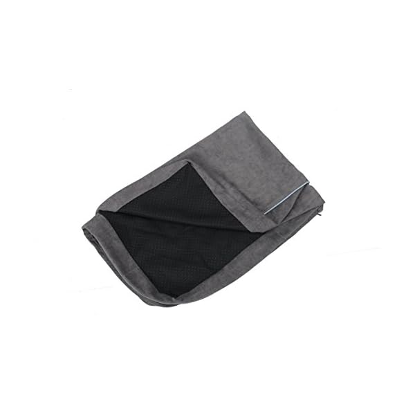 Laifug 50″x36″x10″ Dog Bed Replacement Cover Slate Grey Extra Large