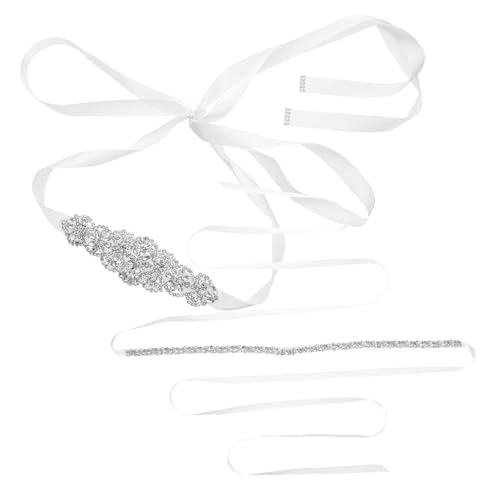 Ceinture de mariage et perles ajustable pour cintrer une robe et affiner la taille facilement