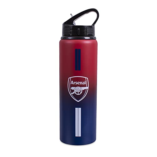 Arsenal F.C. Team Merchandise Aluminiumflasche, 750 ml, Weiß,...
