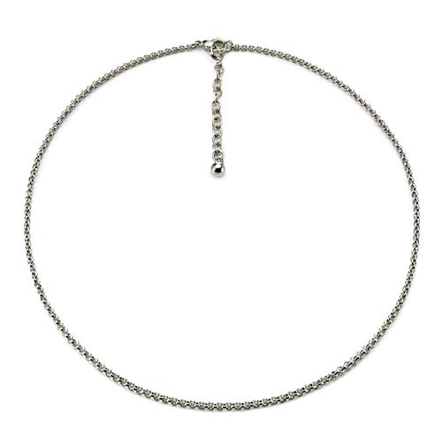 Folli FollieWomen's Silver Plated Chain, 80 cm