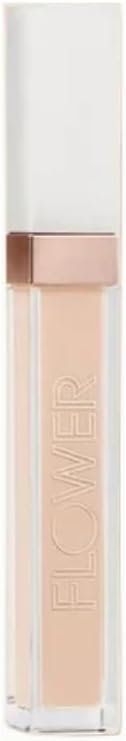 FLOWER BEAUTY By Drew Barrymore Light Illusion Full Coverage Concealer - Diffuse Dark Under Eye Circles + Blurs Blemishes - Weightless Formula + Crease Proof Makeup (Porcelain)