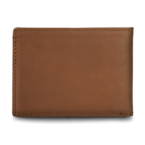 Eddie Bauer Men Rugged Bifold Wallet | Money Clip | RFID Protection | Id Window | Leather | EDC2