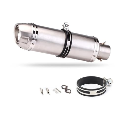 バイクマフラー に適合するZ400用 に適合するZ650用 に適合するZ900用 GSR600 FZ6N R1 R6 R3 MT07 ユニバーサル 51mm オートバイ用排気マフラーパイプ Leo Vince Escape Moto DB Killer エ