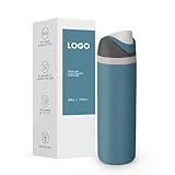 Stainless Steel Water Bottle with Straw – 24 Oz, Double-Walled Vacuum Insulated, BPA-Free Sports Water Bottle, Leakproof Travel Flask for Hot & Cold Drinks, Durable & Reusable