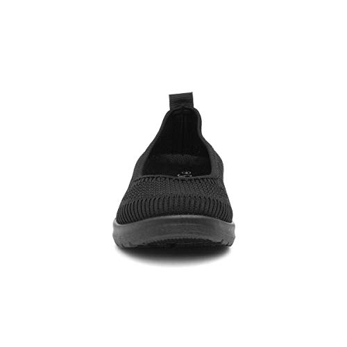 SOFT-LITES. Softlites Womens Black Slip On Ballerina - Size 8 UK - Black - Image 3