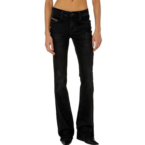 Diesel Jean Bootcut Noir Femme 1969 Ebbey