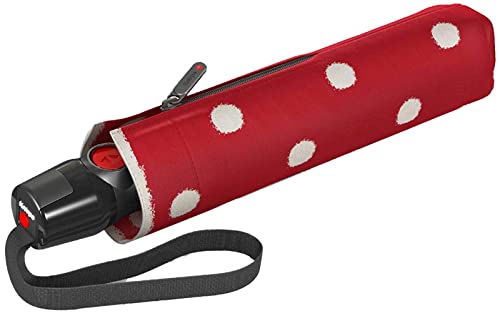 Knirps Taschenschirm T.200 Duomatic Dot Art - red