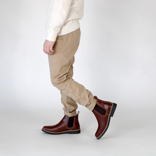 Deer Stags ZN-HC-RDDB-M-1-RDWD/DRKBRWN-1MDMSLLKD Boy'S Zane Chelsea Boot thumb #8