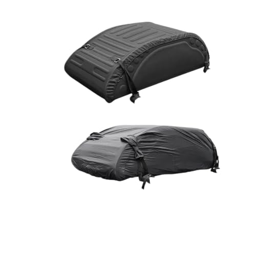 Barres de toit voiture et sac étanche noir pour bagages SUV SHANSHAN