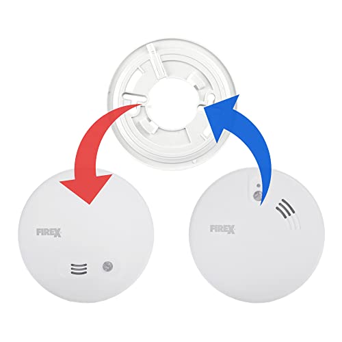 Replacement for Kidde KF10 Mains Powered Smoke Alarms, White - Image 2