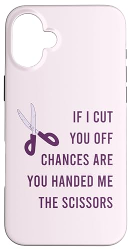 断ったらハサミのミームを私に渡された可能性はある? スマホケース iPhone 16 Plus 用