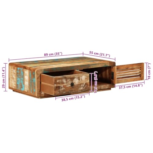 Table basse bois massif haut de gamme Mangloder design écoresponsable