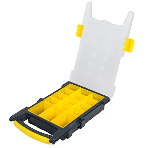 Stalwart 75-Mj4645102 Parts And Crafts Portable Storage Organizer Box (Set Of 4) Yellow/Black #TOP6
