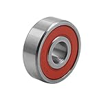 sourcing map Universal 6301RS Rillen Kugellager mit Gummi Dichtung 37 x 12 x 12mm