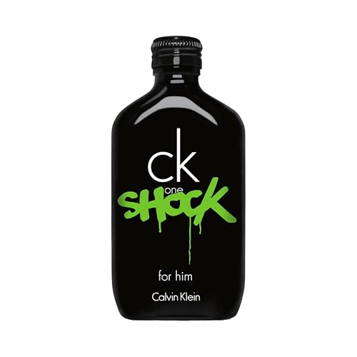 Calvin Klein Ck One Shock Eau De Toilette Para Hombre | Fragancia Masculina Fresca Con Notas De Lavanda, Pachulí Y Mandarina | Atemporal Y De Larga DuracióN | 100Ml-image