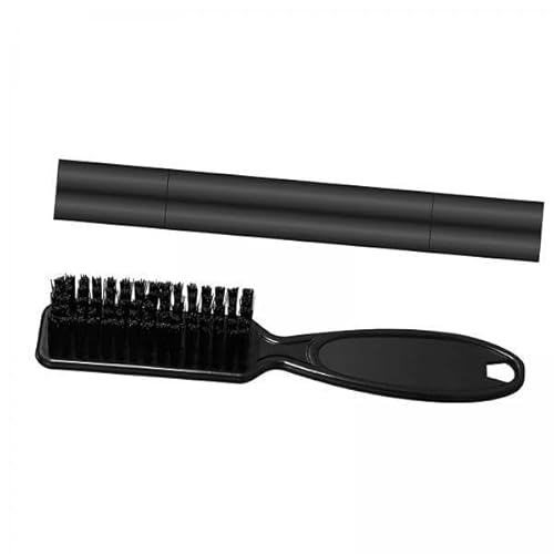 MERIGLARE 2x 2x デュアル ヘッド ビアード フィラー ペン ビアード フィリング ペン ビアード ブラシ セット、男性用の男性の口ひげの形、塗りつぶすための形と定義エンハンサー、高速塗りつぶし