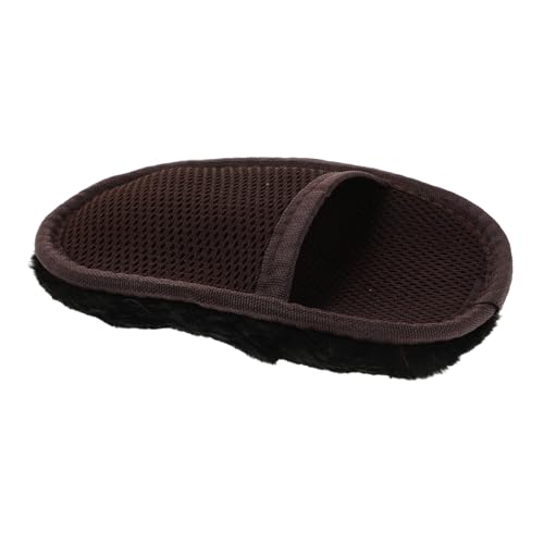 MAGICLULU Pu Leder Schuhputzhandschuhe Lammfellimitat Schwarz Pflegetuch Für Sneaker Auto Multifunktional Polierhandschuhe Reinigung Polieren