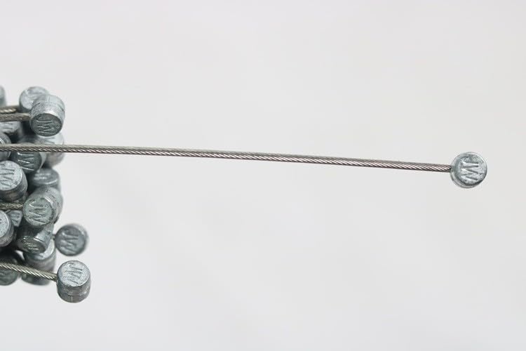 Fahrrad-Bremskabel, 1700 mm, Edelstahldraht für Fahrradbremsen, stabiles Anti-Entwirrungs-Set, 50 Stück