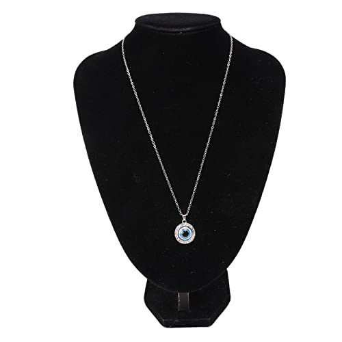 Joyería de ojos conjunto de 11 piezas: collar de moda ajustable y pulsera unisex 3