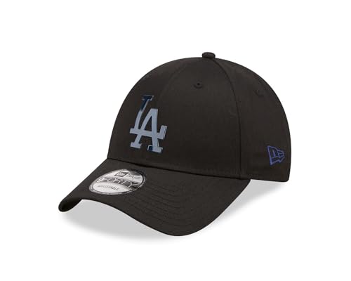 New Era Los Angeles Dodgers Casquette de Baseball MLB Snapback visière courbée LA Noir