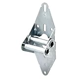 Prime-Line GD 52188 Garage Door Hinge, #4, Galvanized Steel, Accepts 7/16 In. Stem Roller (2 Pack)