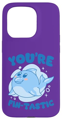 You're Fin-tastic ���킢���C���J�̑ʟ����I�[�V�����f�U�C�� �X�}�z�P�[�X iPhone 15 Pro �p