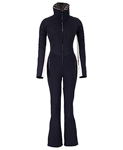 Obermeyer Women's Katze Suit Black 8 & E-Tip Glove Bundle