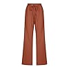 SMIDOW Womens Casual Straight Leg Pants Drawstring... #2