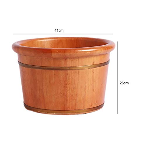 Barril de Madera para Spa de Pies, Cubo para Remojar Pies miniatura 2