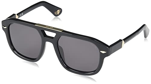 Police MONUMENT 1 SPLL19 Black/Smoke 55/20/145 unisex Sunglasses