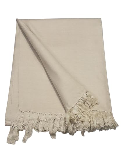 Image of MAMRAJ Men's Pure Woolen Lohi /Shawl (230cm x 115cm)