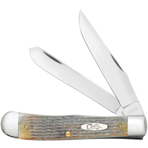 Case XX Pocket Knife TIN ROOF ROGERS CORN COB JIG TRAPPER Item #39932-6254 SS - Length Closed: 4 1/8Inches