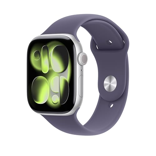 Image of Apple Watch Band - Sport Band - 46mm - Purple Fog - S /M