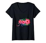 Photo Gallery donna oahu hawaii fiori tropicali vacanza in famiglia maglietta con collo a v Photo Gallery donna oahu hawaii fiori tropicali vacanza in famiglia maglietta con collo a v