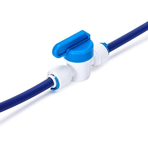 Raccords rapides pour eau avec vanne à bille intégrée pour un blocage facile