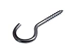 Photo Gallery onestopdiy.com 40 ganci a vite n. 10, 5 mm x 60 mm, zincatura brillante (bzp) su acciaio Photo Gallery onestopdiy.com 40 ganci a vite n. 10, 5 mm x 60 mm, zincatura brillante (bzp) su acciaio