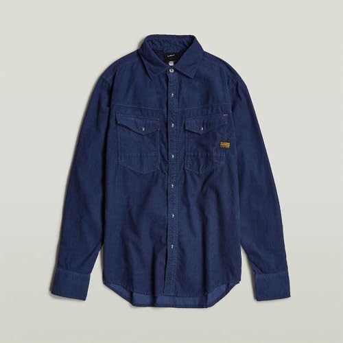 G-Star Herren Dakota Slim Hemd, Blau (dk sea Blue gd D25223-C436-G702), XS 3