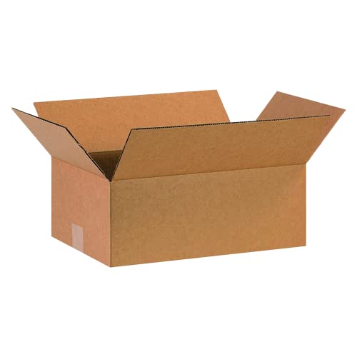 PARTNERS BRAND 16 x 10 x 6 Corrugated Cardboard Boxes, Medium 16'L x 10'W x 6'H, Pack of 25 | Shipping, Packaging, Moving, Storage Box for Home or Business, Strong Wholesale Bulk Boxes