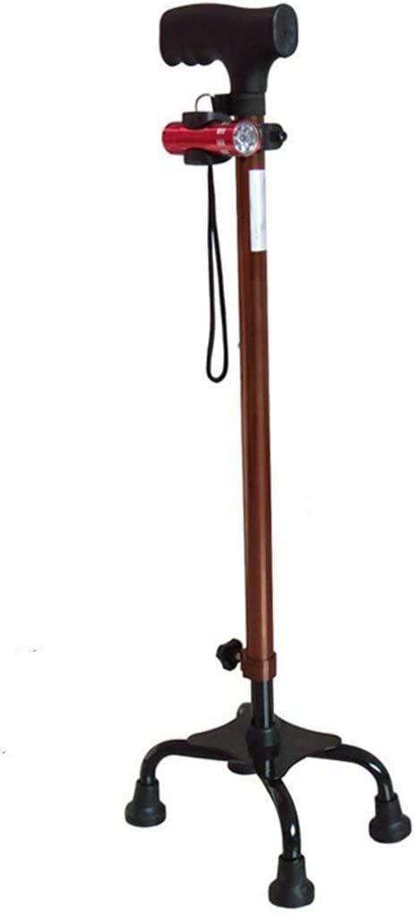 Silla con muleta Plegable, Patas para Caminar, taburetes de bastón, taburetes Plegables multifunción, muletas con Banco, muleta de Cuatro Esquinas para Personas Mayores, muletas