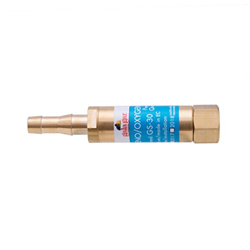 VALVULA SEG. OX. MANGO M16x1,5-Ø8-10 - GAS