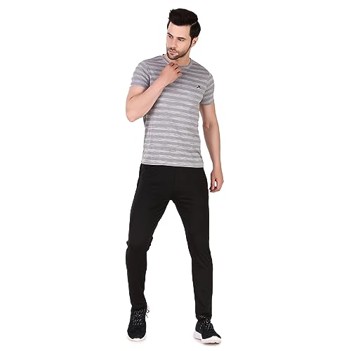 Image of Vector X 4 Way Lycra Mens Track Pant|Boys Polyester Jogger| Gym Workout Slim fit Pants| for Yoga, Running, Sports & Multipurpose Lower for man with 1 Zipper Pocket