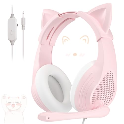 Pink Gaming Headset Anivia-a9nx-pink