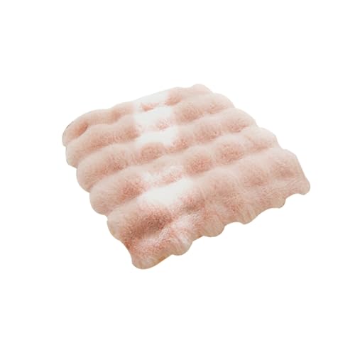 Feizikaw Cojín de espuma viscoelástica cómodo para el invierno, cojín cálido y grueso, artefacto sedentario para estudiantes y trabajadores para traer sentimientos cálidos (D, 45 x 45 cm)