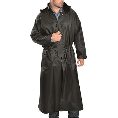 Double-s mens Saddle Slicker Adult Rain Coat
