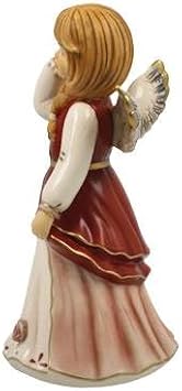 Goebel Angel Figurine Decorated for the Festival Bordeaux Heavenly Messengers Christmas