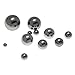 304 Stainless Steel Precision Bearing Balls, Solid Round Smooth Surface, Industrial Grade Metal Marbles for Bearings, Crafts, DIY Projects, Multiple Sizes (100PCS 1mm)
