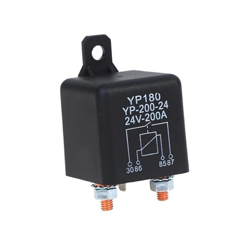High Current 4 Pin Car Relay 12V 24V 200A 120A 100A Car Truck Motor Automotive Relay Continuous Type Automotive Car Relays(24V 200A)